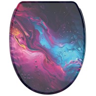 Soft Close Toilet Seat with Quick Release Lumen