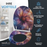 Soft Close Toilet Seat with Quick Release Nuvana