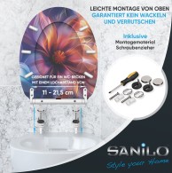 Soft Close Toilet Seat with Quick Release Nuvana