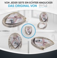Soft Close Toilet Seat with Quick Release Bavaria