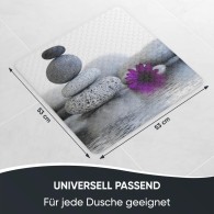 Bath Mat Energy Stones 53 x 53 cm