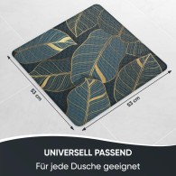 Bath Mat Monstera 53 x 53 cm
