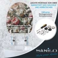 Soft Close Toilet Seat with Quick Release Blossique