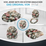Soft Close Toilet Seat with Quick Release Blossique