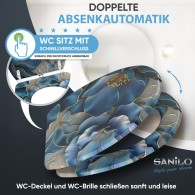 Soft Close Toilet Seat Bluemara