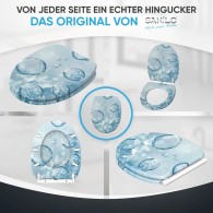 Soft Close Toilet Seat Bubbles
