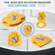 WC-Sitz mit Absenkautomatik Cheesy