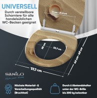 Soft Close Toilet Seat with Quick Release Clam