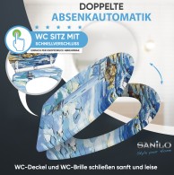 Soft Close Toilet Seat with Quick Release Coast
