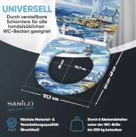 Soft Close Toilet Seat with Quick Release Coast
