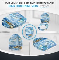 Soft Close Toilet Seat with Quick Release Coast