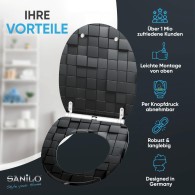Soft Close Toilet Seat Cube