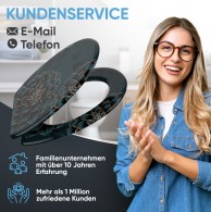 Soft Close Toilet Seat with Quick Release Dahlias