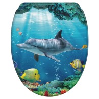 3 Piece Bathroom Set Dolphin Corals