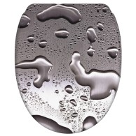 Soft Close Toilet Seat with Quick Release Dewdrop
