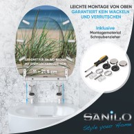 Soft Close Toilet Seat with Quick Release Dunetide