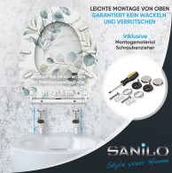 Soft Close Toilet Seat with Quick Release Eucalyptus