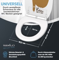 Soft Close Toilet Seat with Quick Release Sloth