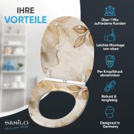 Soft Close Toilet Seat Faylora