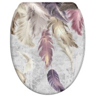 3 Piece Bathroom Set Feathers