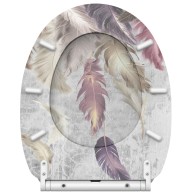 3 Piece Bathroom Set Feathers