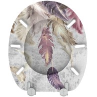 Toilet Seat Feathers