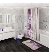 Bathroom Set Lilac