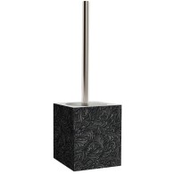 Toilet Brush and Holder Floral