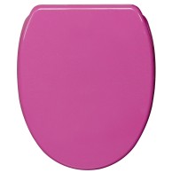 WC-Sitz mit Absenkautomatik Glitzer Pink