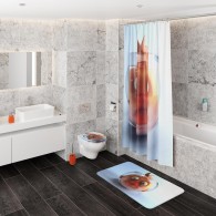 Bath Mat Goldfish 53 x 53 cm