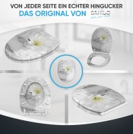 Soft Close Toilet Seat with Quick Release Good Feeling