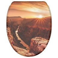 Soft Close Toilet Seat with Quick Release Grand Canyon