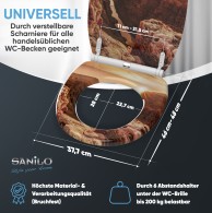 Soft Close Toilet Seat with Quick Release Grand Canyon