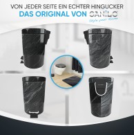 Bathroom Bin Granite 3 Litres