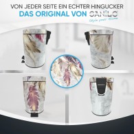 Bathroom Bin Feathers 3 Litres