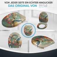 Soft Close Toilet Seat with Quick Release Petalo