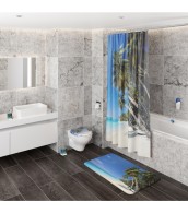 3 Piece Bathroom Set Caribbean