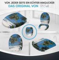 WC-Sitz mit Absenkautomatik Karibik