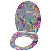 3 Piece Bathroom Set Hummingbird