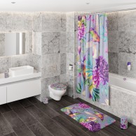 Shower Curtain Hummingbird 180 x 200 cm