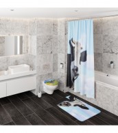 Shower Curtain Cow 180 x 200 cm