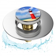 Pop-Up Wash Basin Plug Lighthouse