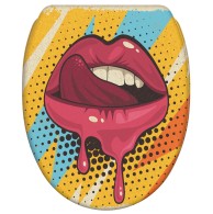 Soft Close Toilet Seat with Quick Release Lipster
