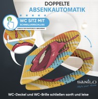 Soft Close Toilet Seat with Quick Release Lipster