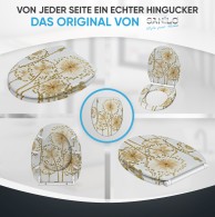 Soft Close Toilet Seat with Quick Release Lumora