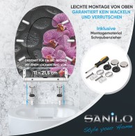 Soft Close Toilet Seat with Quick Release Madeira