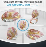Soft Close Toilet Seat with Quick Release Magnolia
