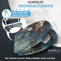 Soft Close Toilet Seat Mariposa