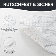 Bath Mat Marble 53 x 53 cm