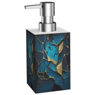 Soap Dispenser Marble Cobalt